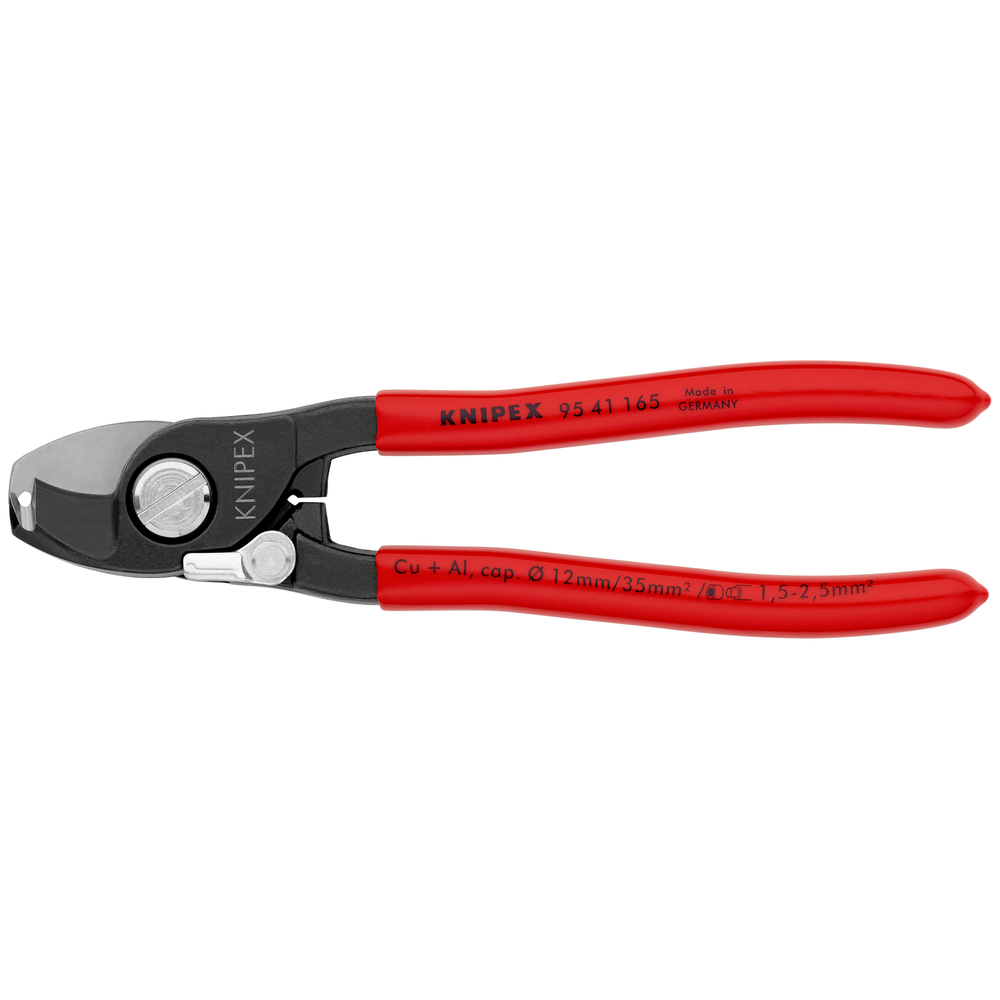 Coupe-cables 165mm ø12mm 35mm² KNIPEX - 95 41 165