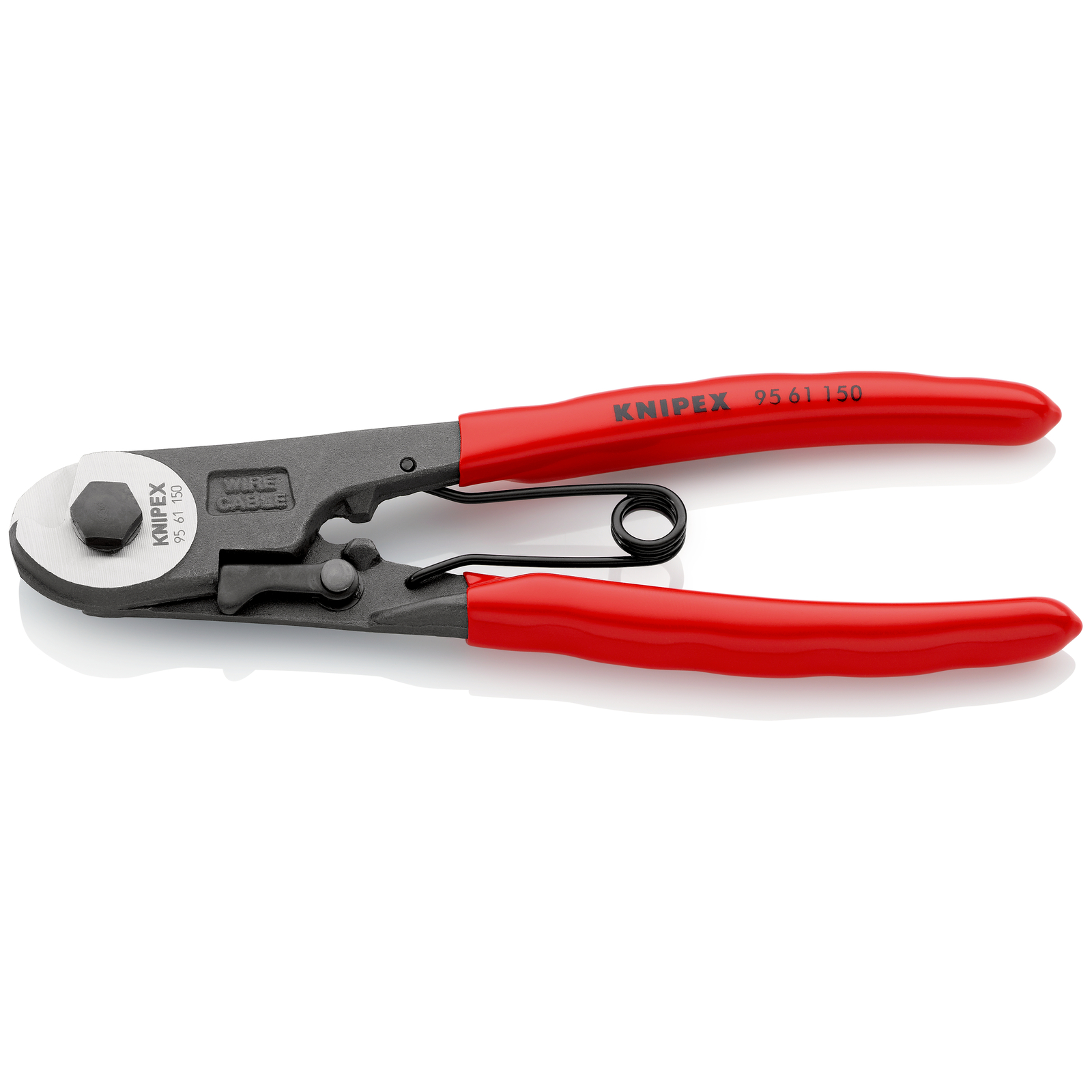 Coupe-câbles acier Bowden 150mm D3mm - Gainage PVC KNIPEX - 9561150