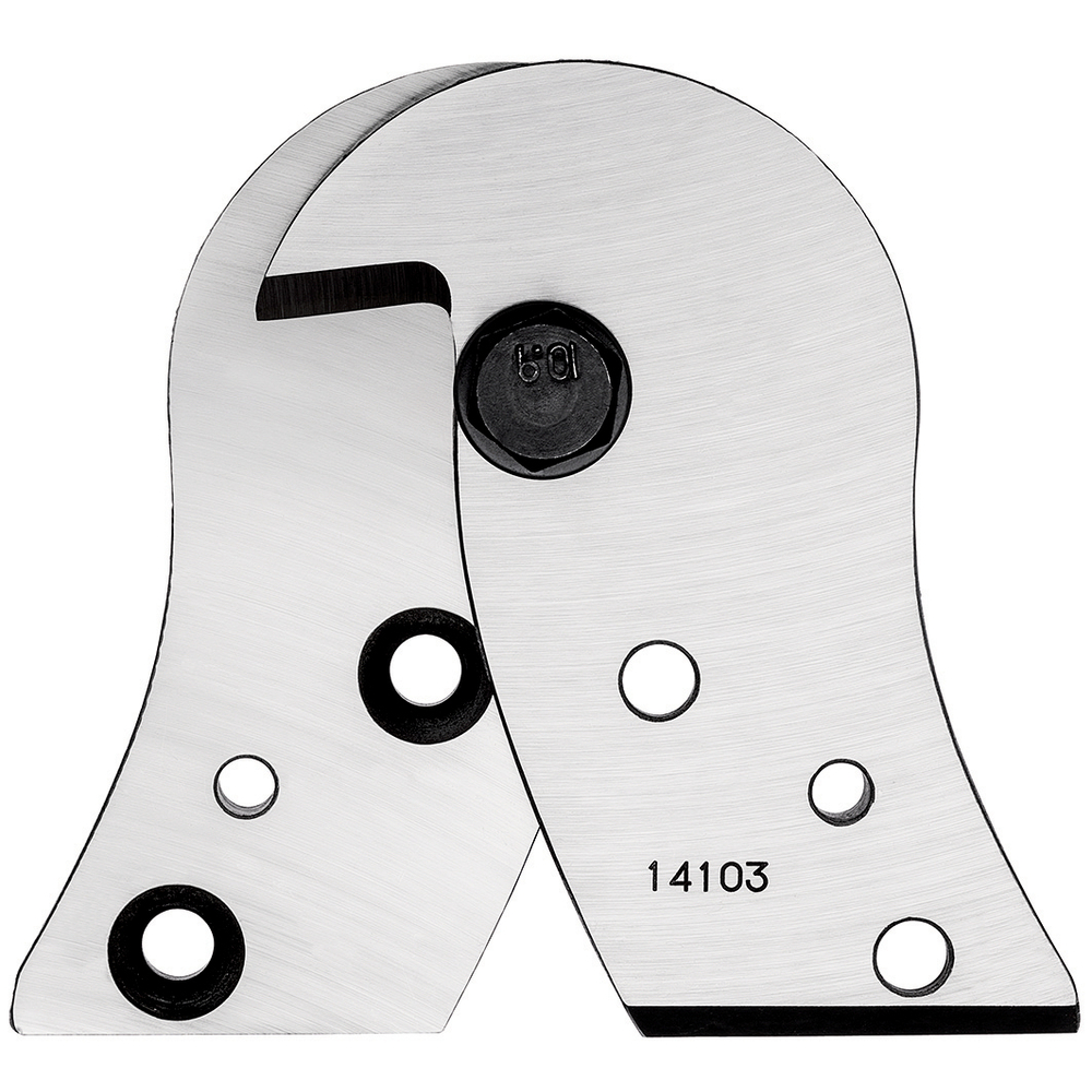 Tête de rechange pour coupe-câbles 95 81 600 - Acier trempé à l'huile KNIPEX - 9589600