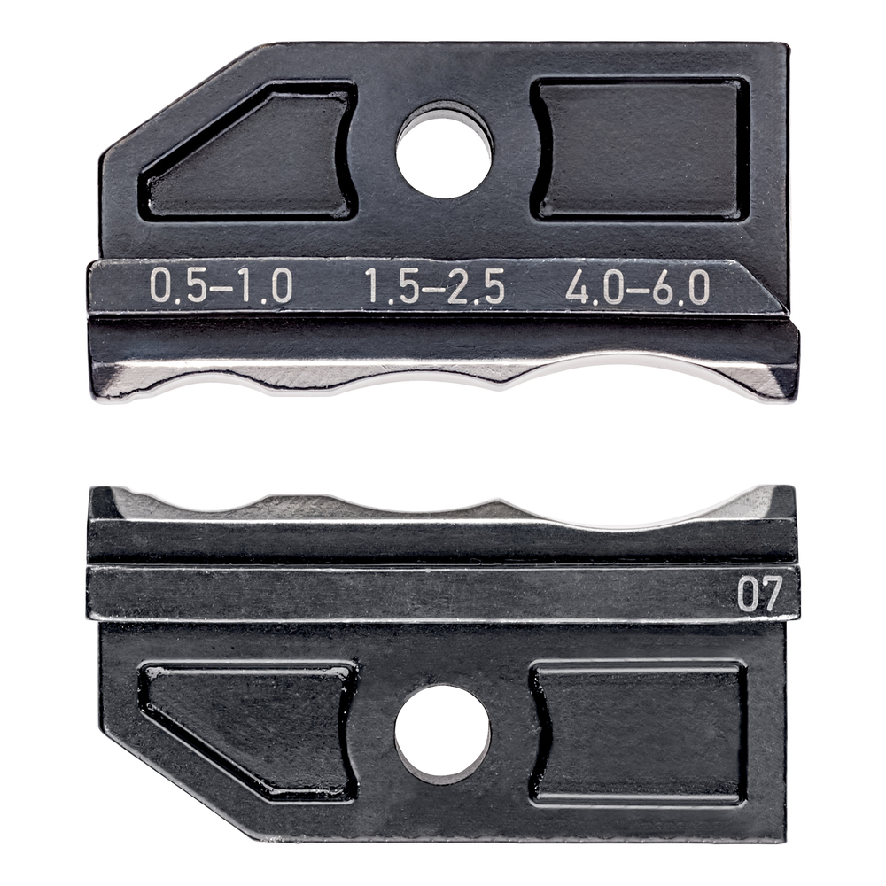 Matrices pour 97 43 200 - Sertissage cosses gaine thermo rétractable 0,5 à 6mm² KNIPEX - 974907