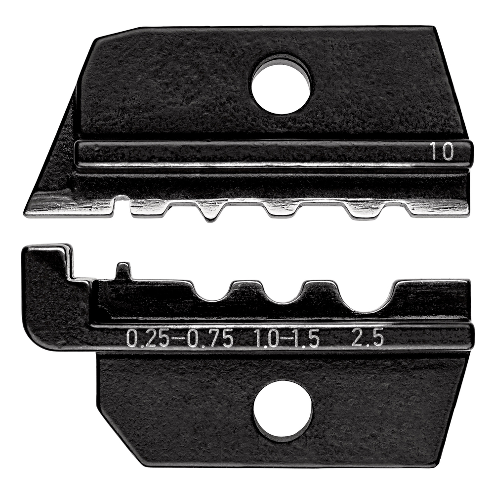 Matrices pour 97 43 200 - Sertissage pour cosses tubulaires 0,5 à 2,5mm² KNIPEX - 974910