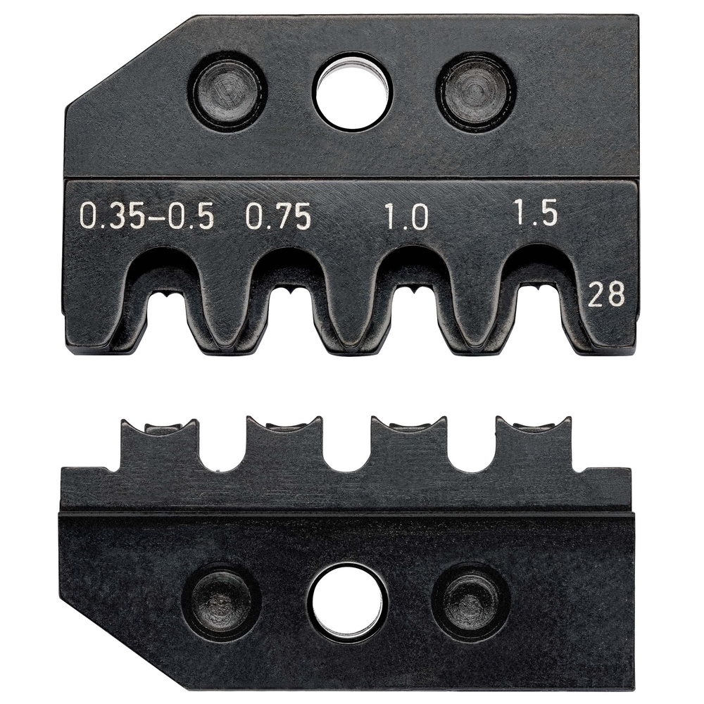 Matrices pour 97 43 200 - Sertissage cosses AMP Superseal 1.5 Tyco Electronics KNIPEX - 974928