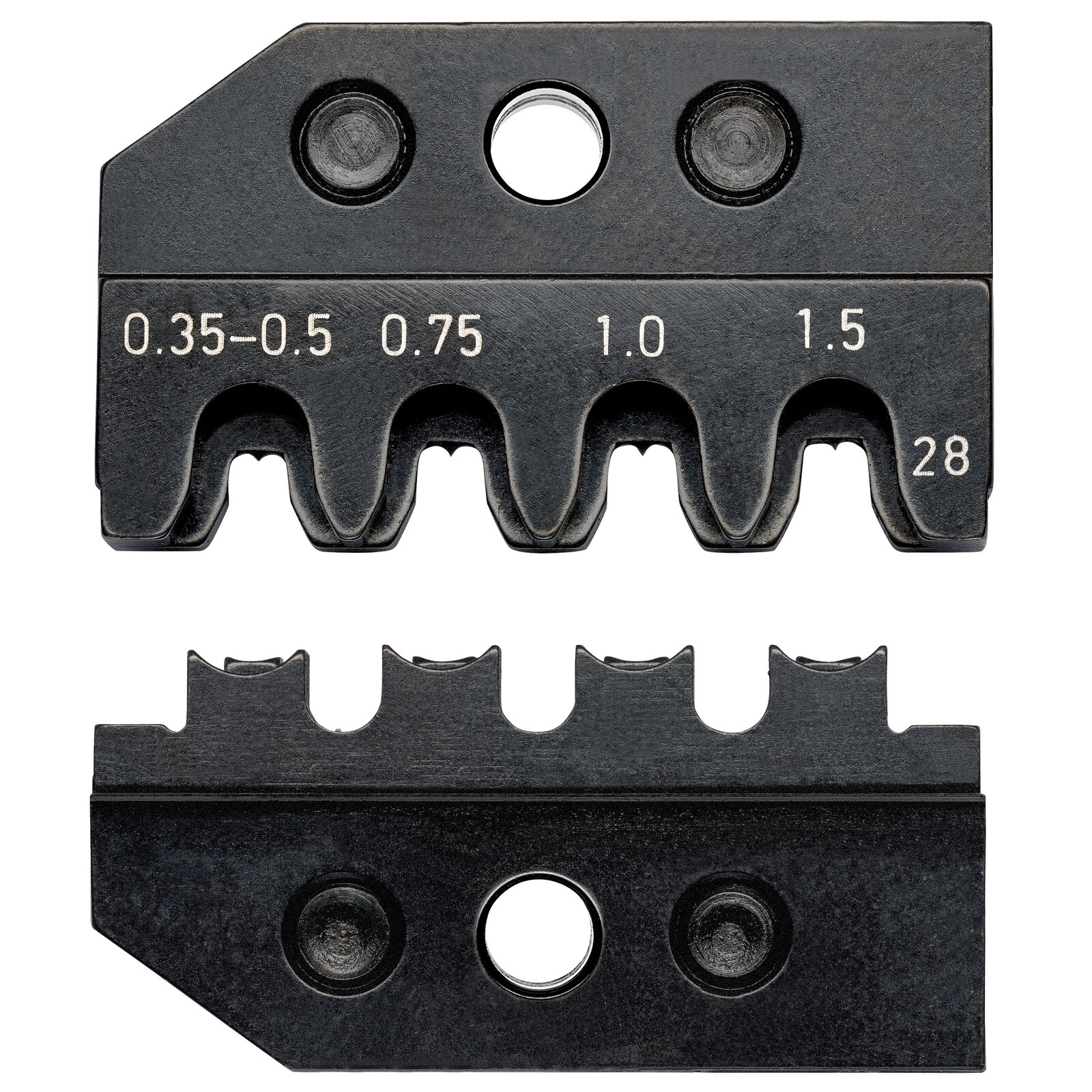 Matrices pour 97 43 200 - Sertissage cosses AMP Superseal 1.5 Tyco Electronics KNIPEX - 974928