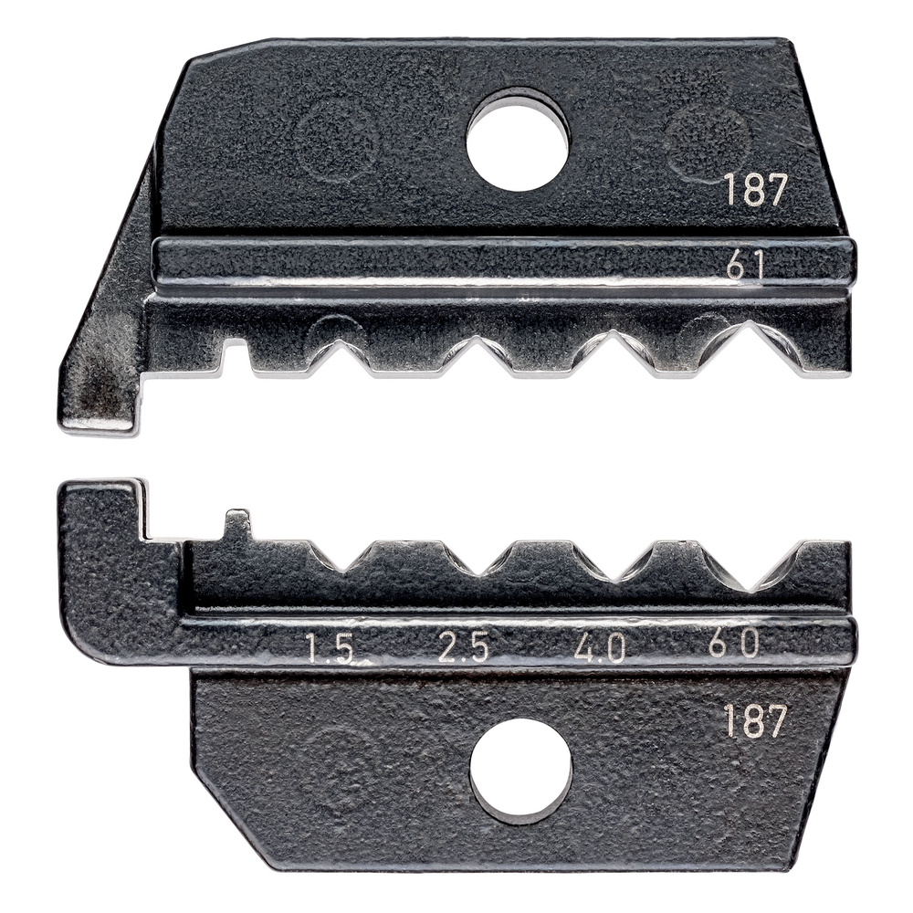 Matrices pour 97 43 200 - Sertissage contacts tournés 1,5 / 2,5 / 4 / 6mm² KNIPEX - 974961