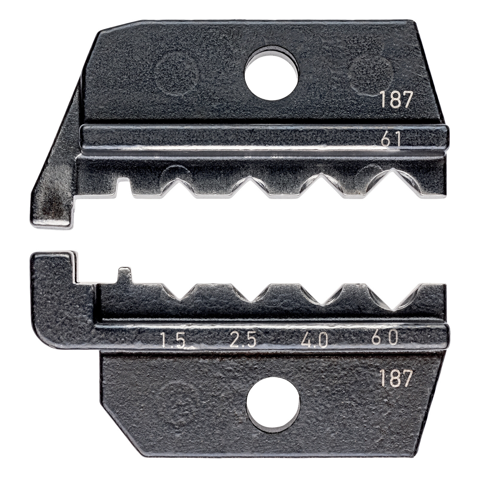 Matrices pour 97 43 200 - Sertissage contacts tournés 1,5 / 2,5 / 4 / 6mm² KNIPEX - 974961