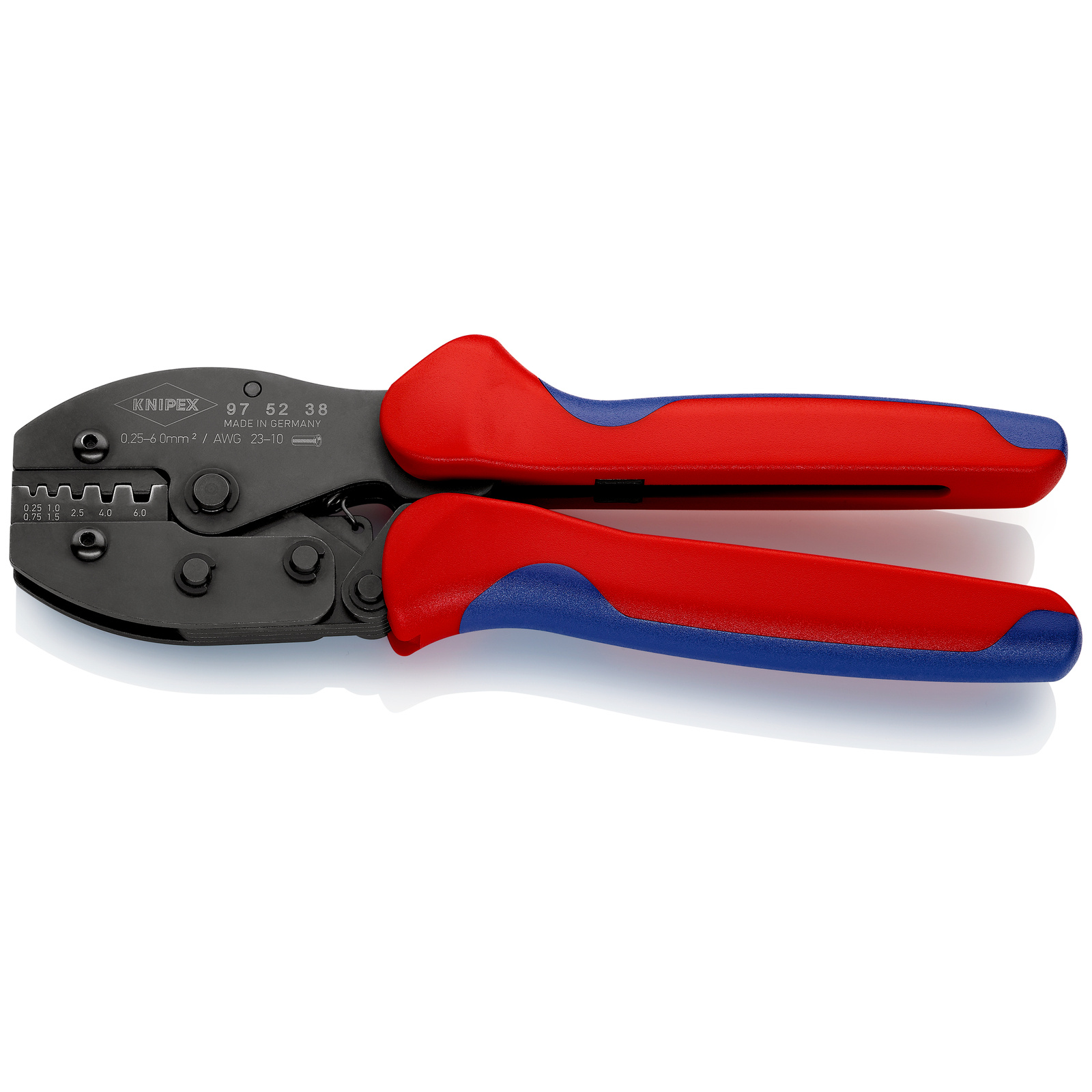 Pince à sertir PreciForce - Pour embouts de câble 0,25-6 mm² KNIPEX - 975238SB