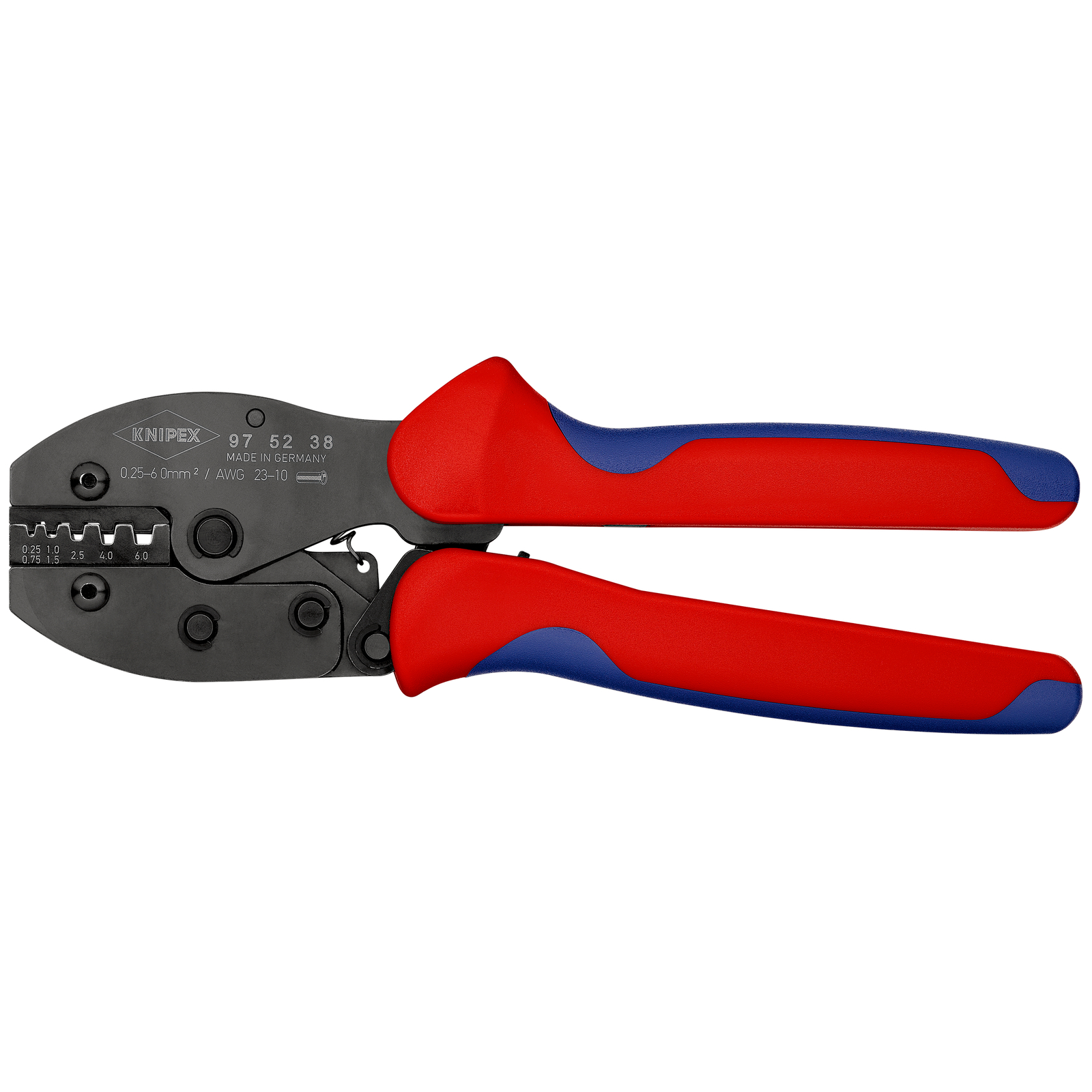 Pince à sertir PreciForce - Pour embouts de câble 0,25-6 mm² KNIPEX - 975238