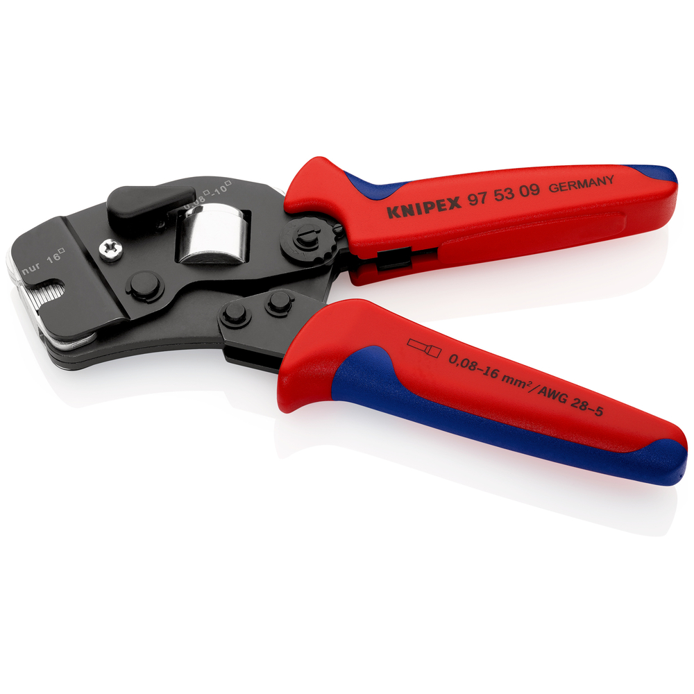 Pince sertir frontale embouts 0,08-16mm² KNIPEX - 97 53 09 SB