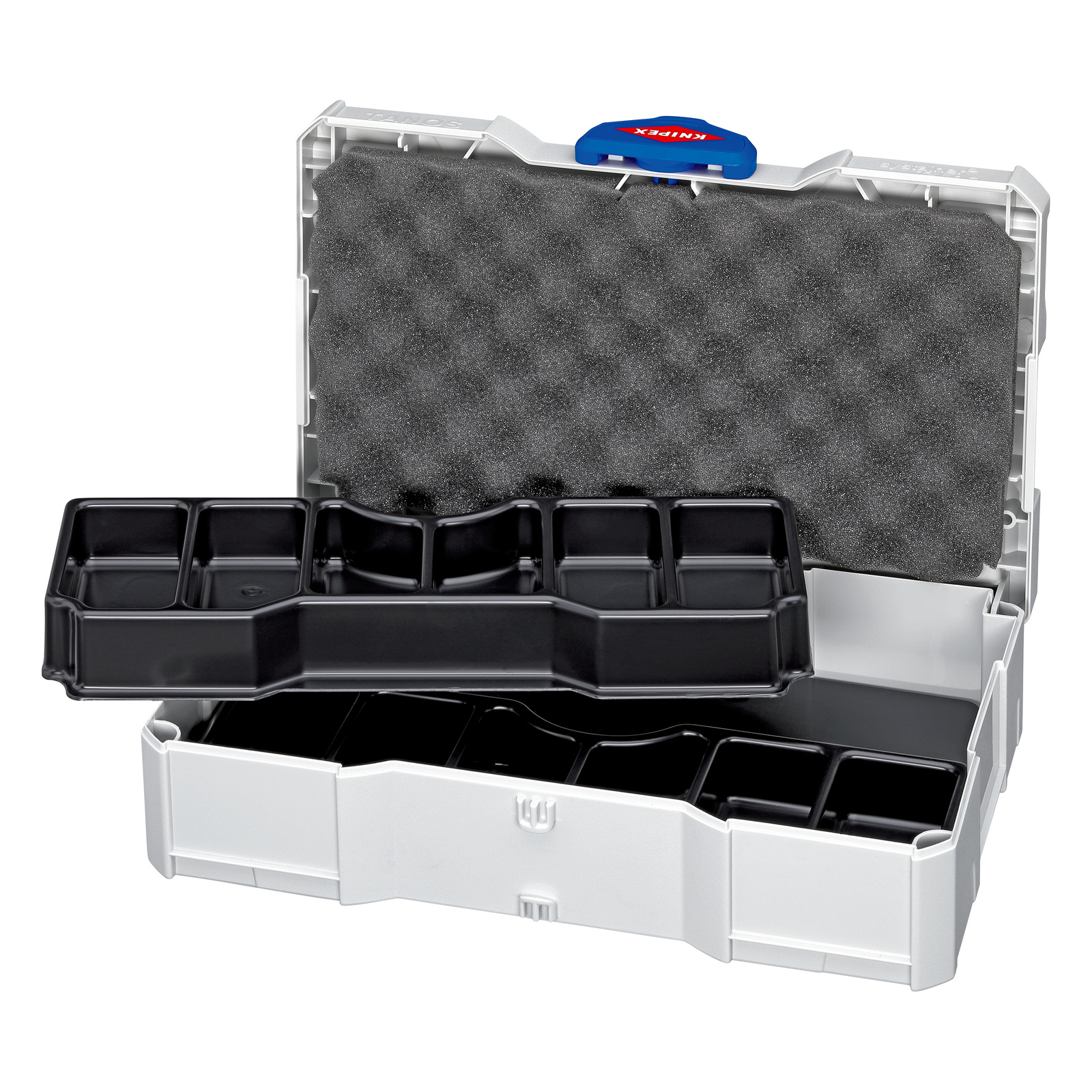 Coffret TANOS MINI-systainer - Vide - 2 plateaux empilables KNIPEX - 979000LE