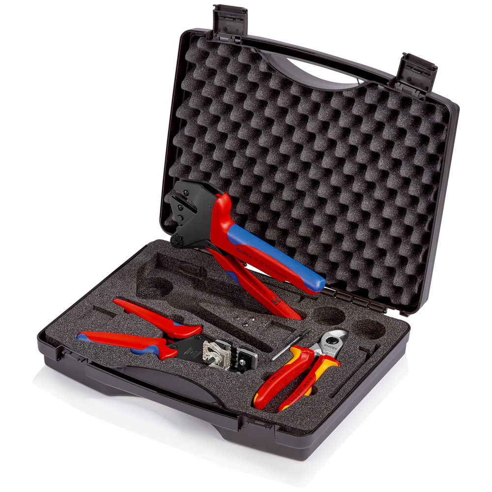 Mallette a outils pour photovoltaique KNIPEX - 97 91 01