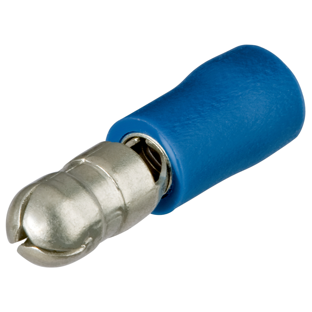 Cosses mâles isolées bleu Ø 5mm / 1,5 - 2,5mm² - AWG 15 -13 - 100 pièces KNIPEX - 9799151