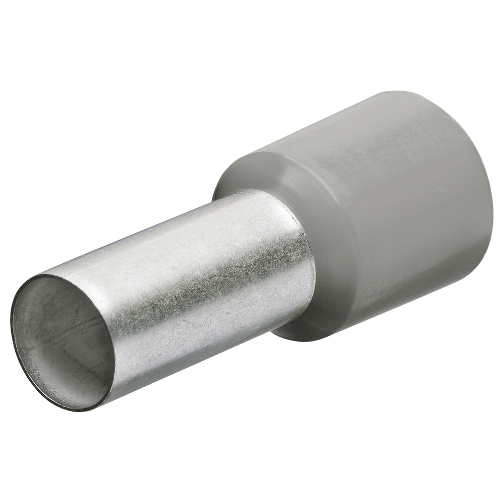 Embouts de câbles isolés gris 0,75mm² - AWG 18 - longueur 14mm - 200 pièces KNIPEX - 9799331