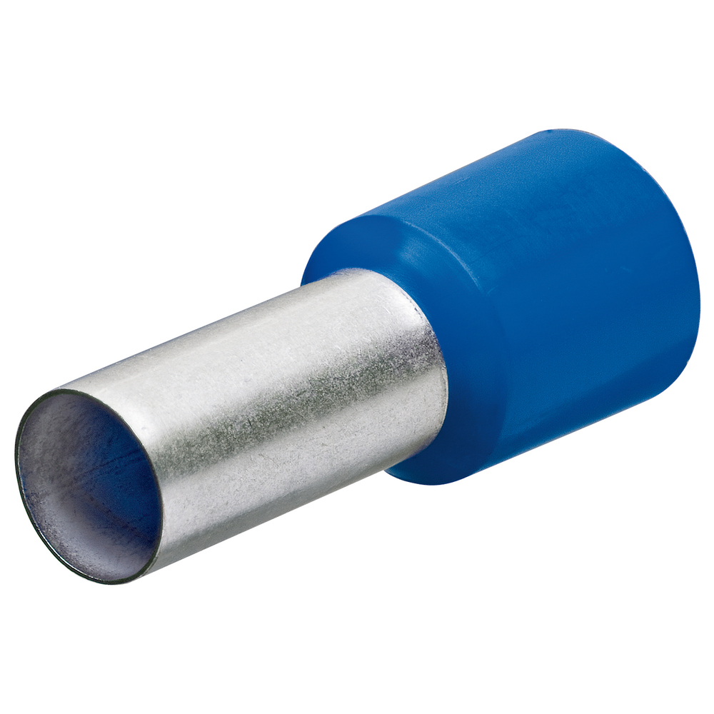 Embouts de câbles isolés bleu 2,5mm² - AWG 13 - longueur 14mm - 200 pièces KNIPEX - 9799334