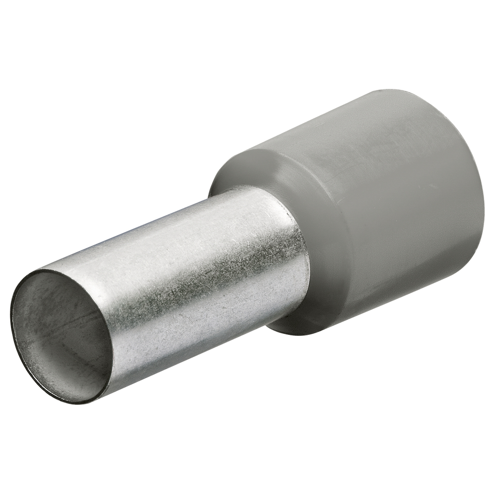 Embouts de câbles isolés gris 4,0mm² - AWG 11 - longueur 17mm - 200 pièces KNIPEX - 9799335