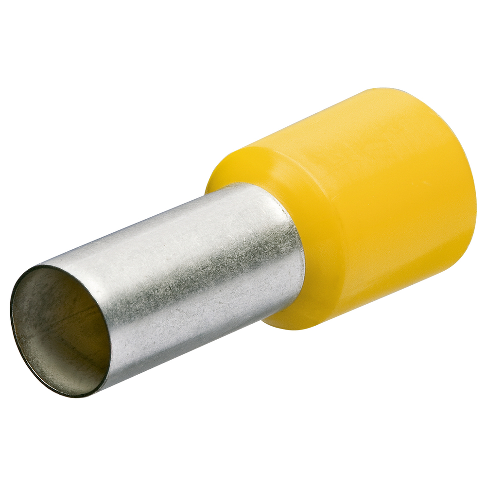 Embouts de câbles isolés jaune 25,0mm² - AWG 3 - longueur 30mm - 50 pièces KNIPEX - 9799339