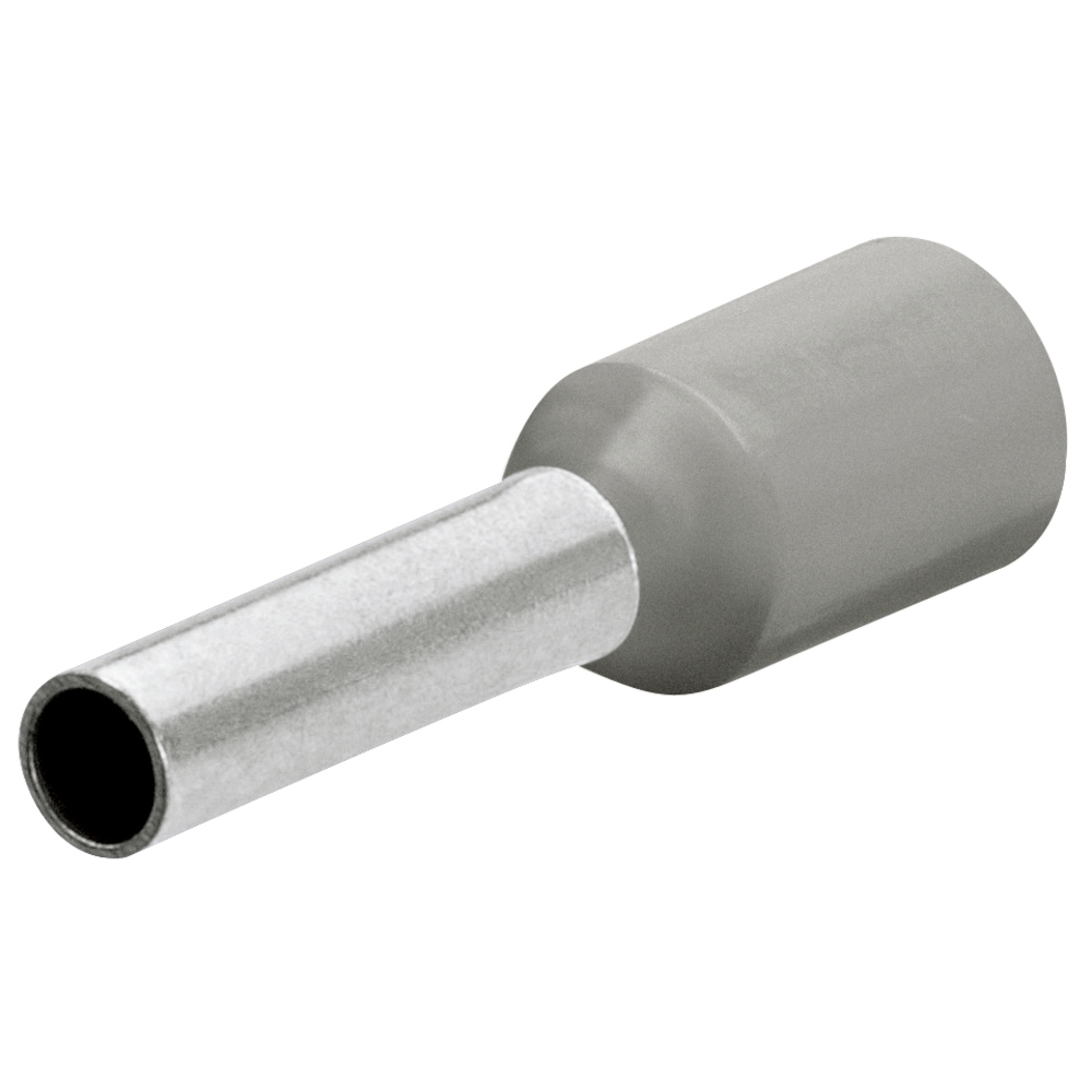 Embouts de câbles isolés gris 0,75mm² - AWG 18 - longueur 16mm - 200 pièces KNIPEX - 9799351
