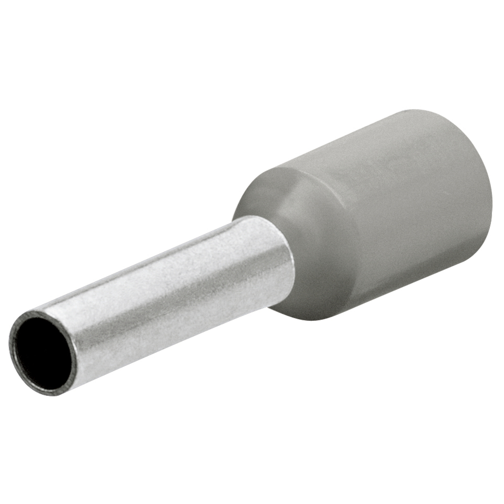 Embouts de câbles isolés gris 4,0mm² - AWG 11 - longueur 20mm - 200 pièces KNIPEX - 9799355
