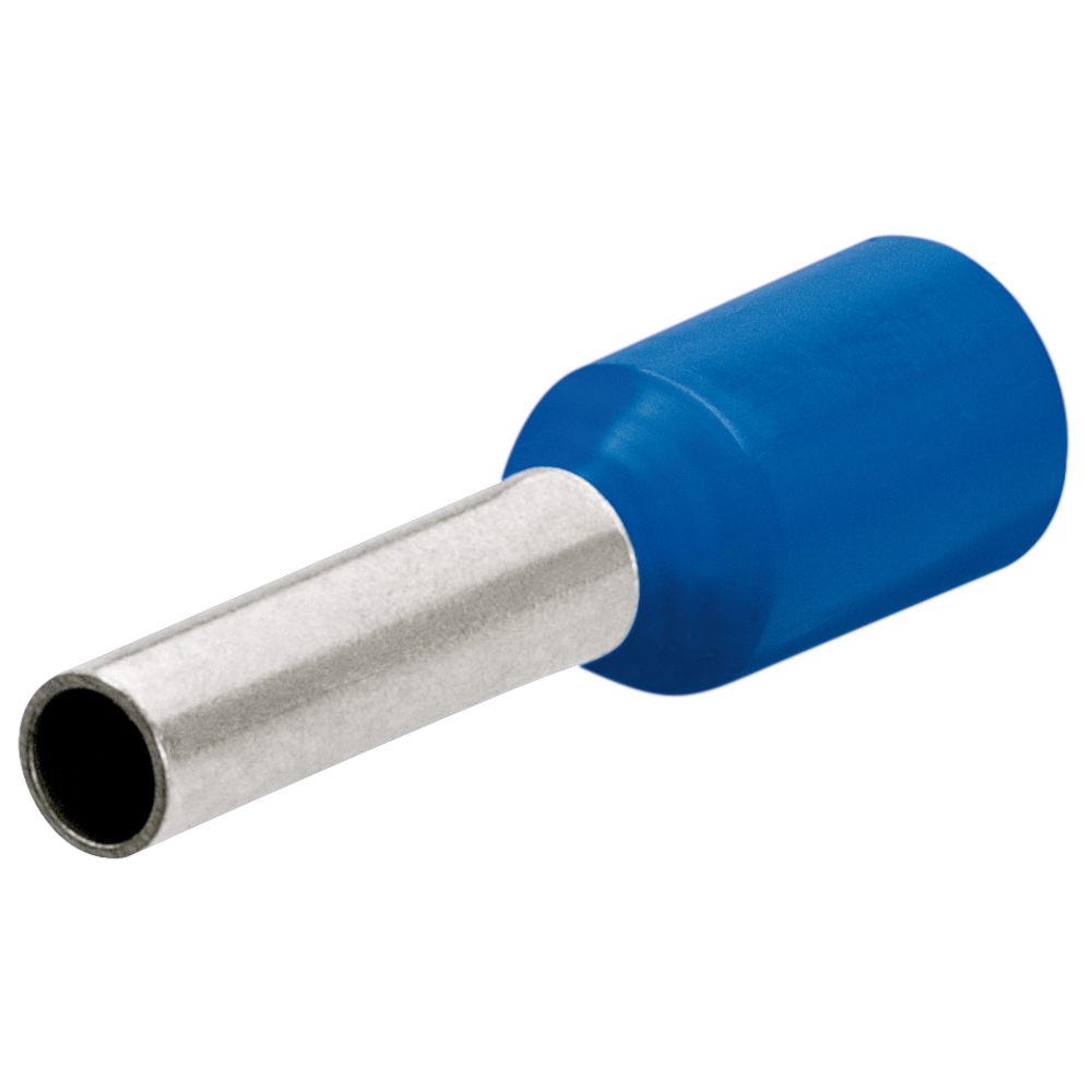 Embouts de câbles isolés bleu 16,0mm² - AWG 5 - longueur 28mm - 100 pièces KNIPEX - 9799358
