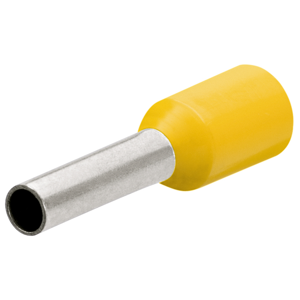 Embouts de câbles isolés jaune 25,0mm² - AWG 3 - longueur 32mm - 50 pièces KNIPEX - 9799359