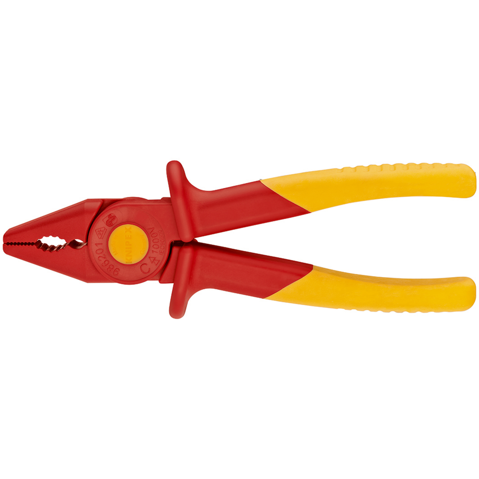Pince de préhension universelle en plastique - 180mm - Isolée 1000V KNIPEX - 986201