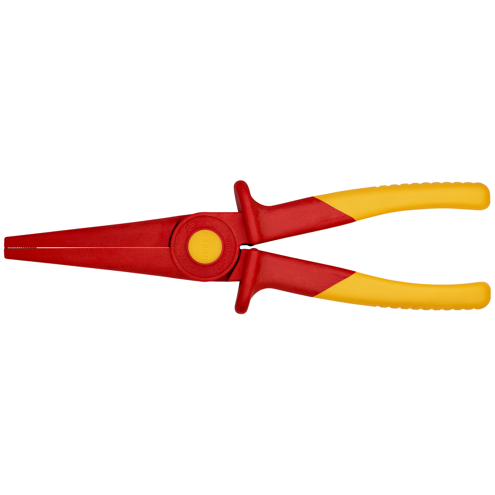 Pince de préhension demi-ronde en plastique - 220mm - Isolée 1000V KNIPEX - 986202