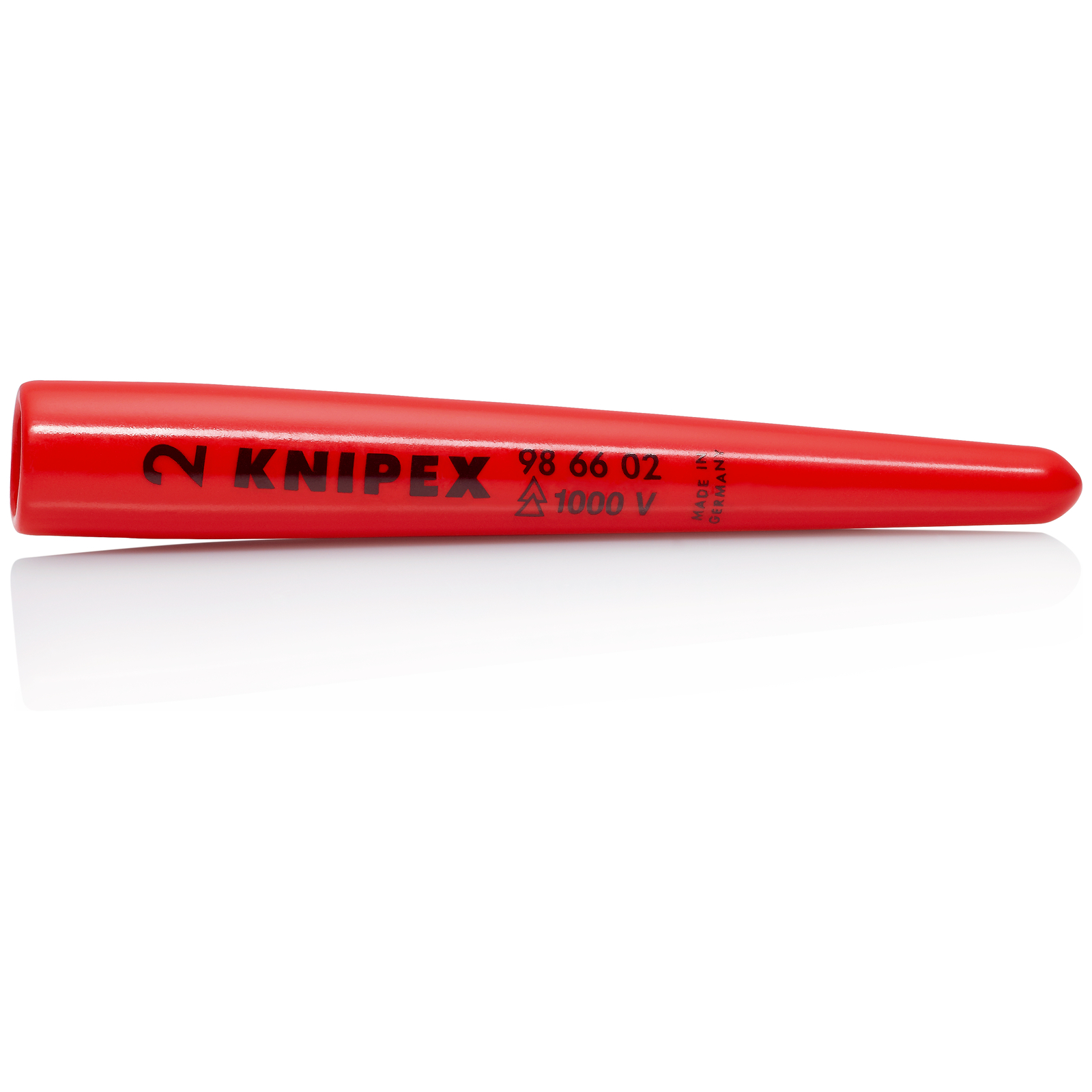 Embout de sécurité conique autobloquant - Indice de conducteur 2 - Isolé 1000V KNIPEX - 986602