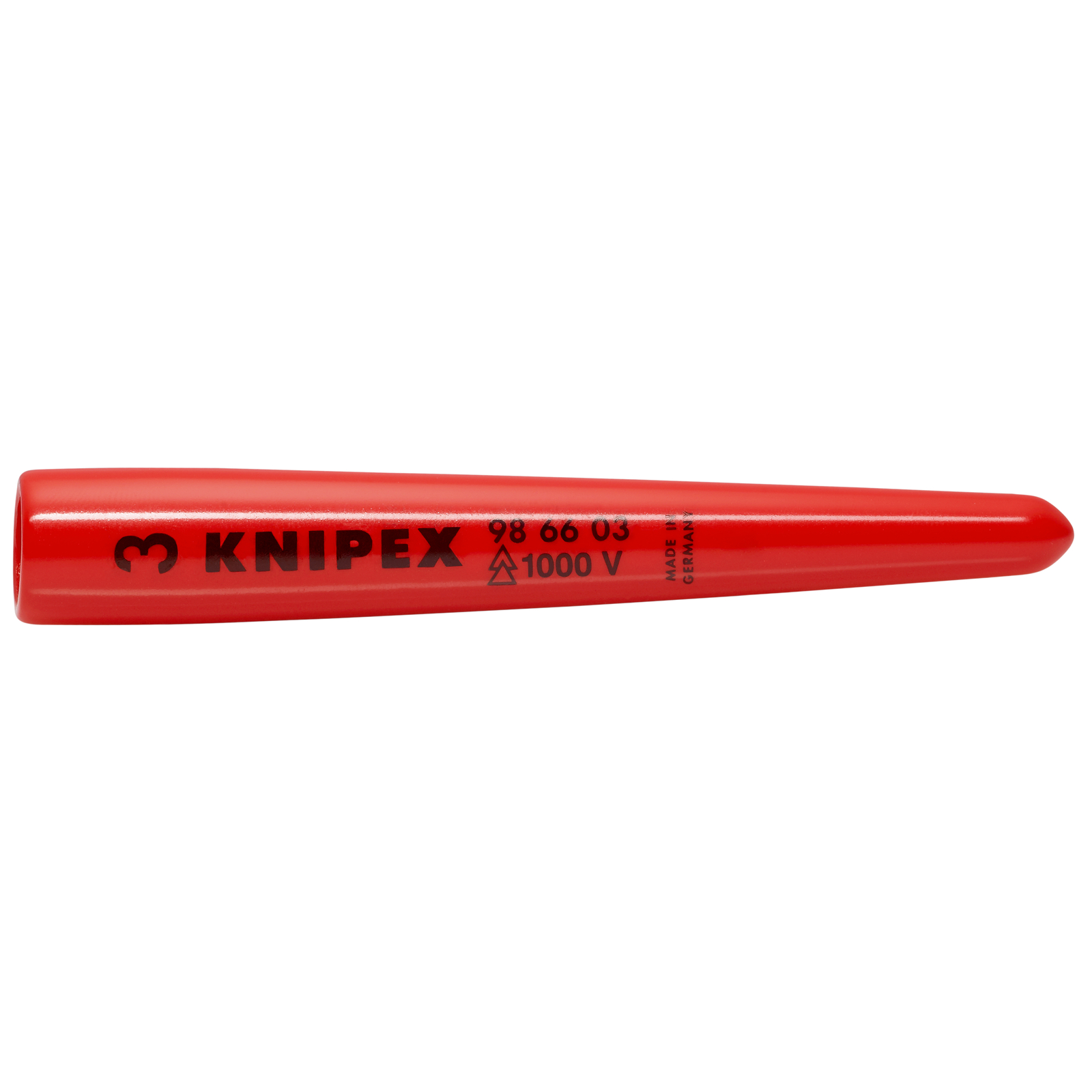 Embout de sécurité conique autobloquant - Indice de conducteur 3 - Isolé 1000V KNIPEX - 986603
