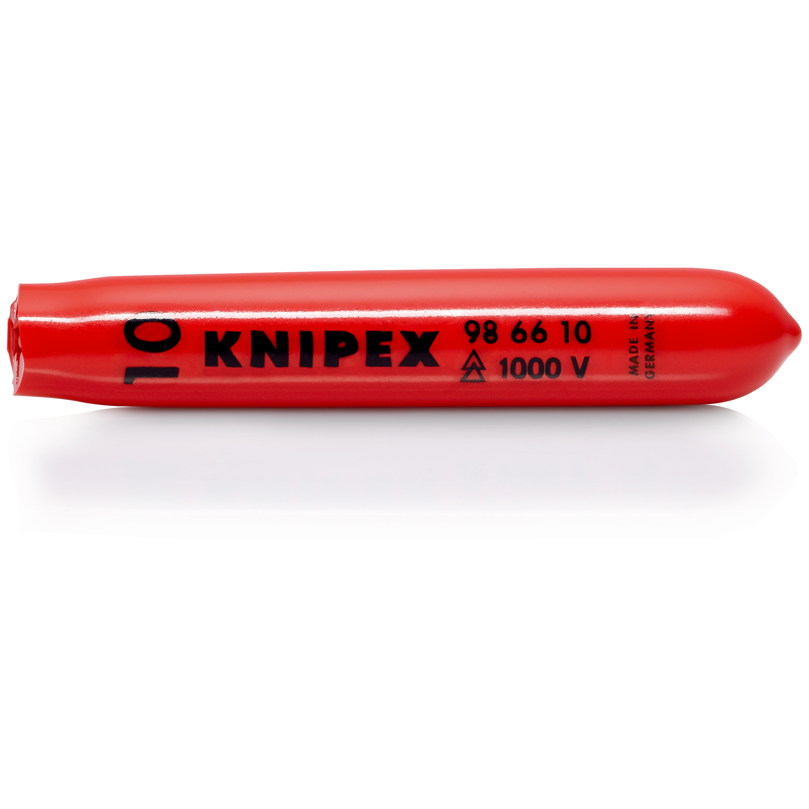 Embout de sécurité conique autobloquant 10mm - Longueur 80mm - Isolé 1000V KNIPEX - 986610