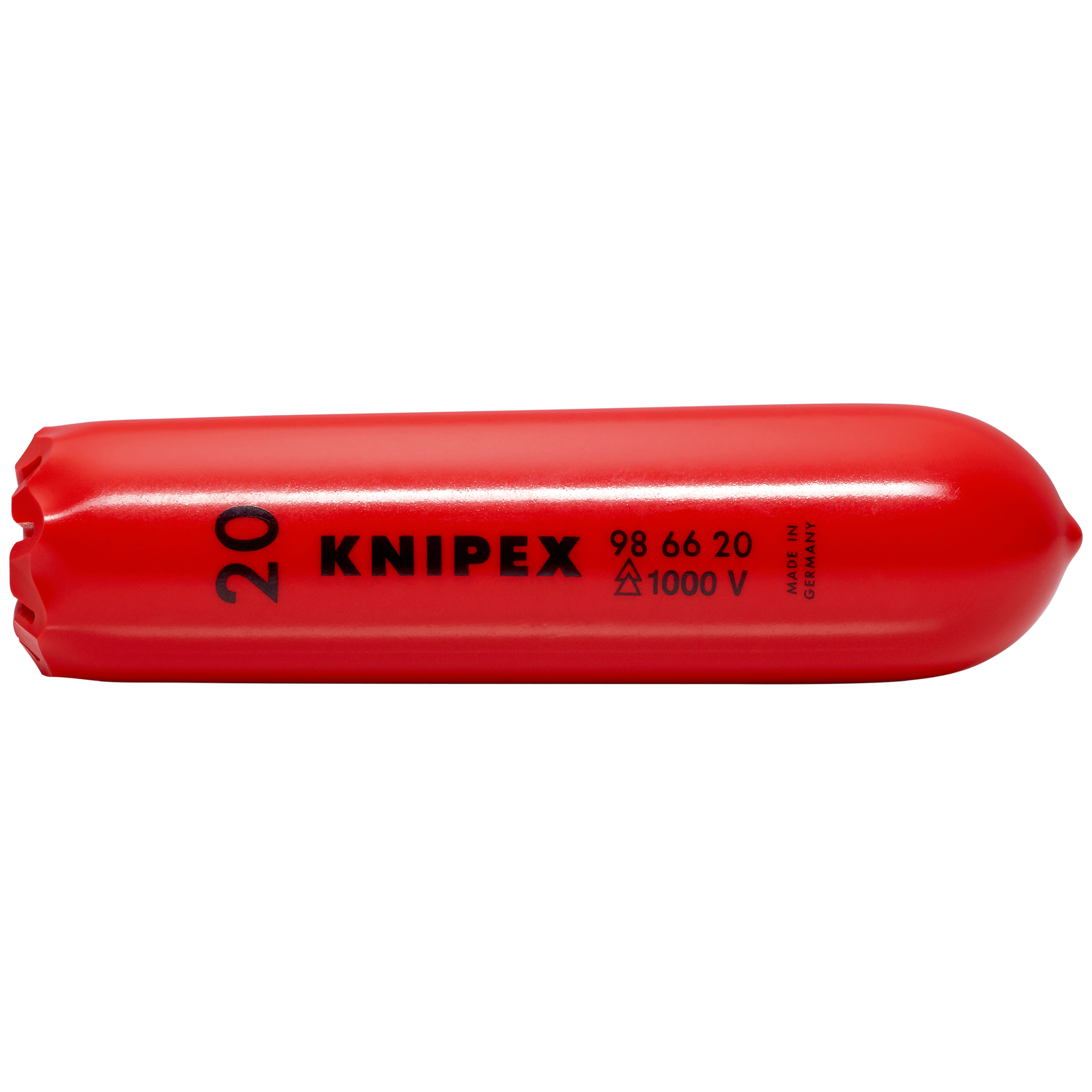 Embout de sécurité conique autobloquant 20mm - Longueur 100mm - Isolé 1000V KNIPEX - 986620