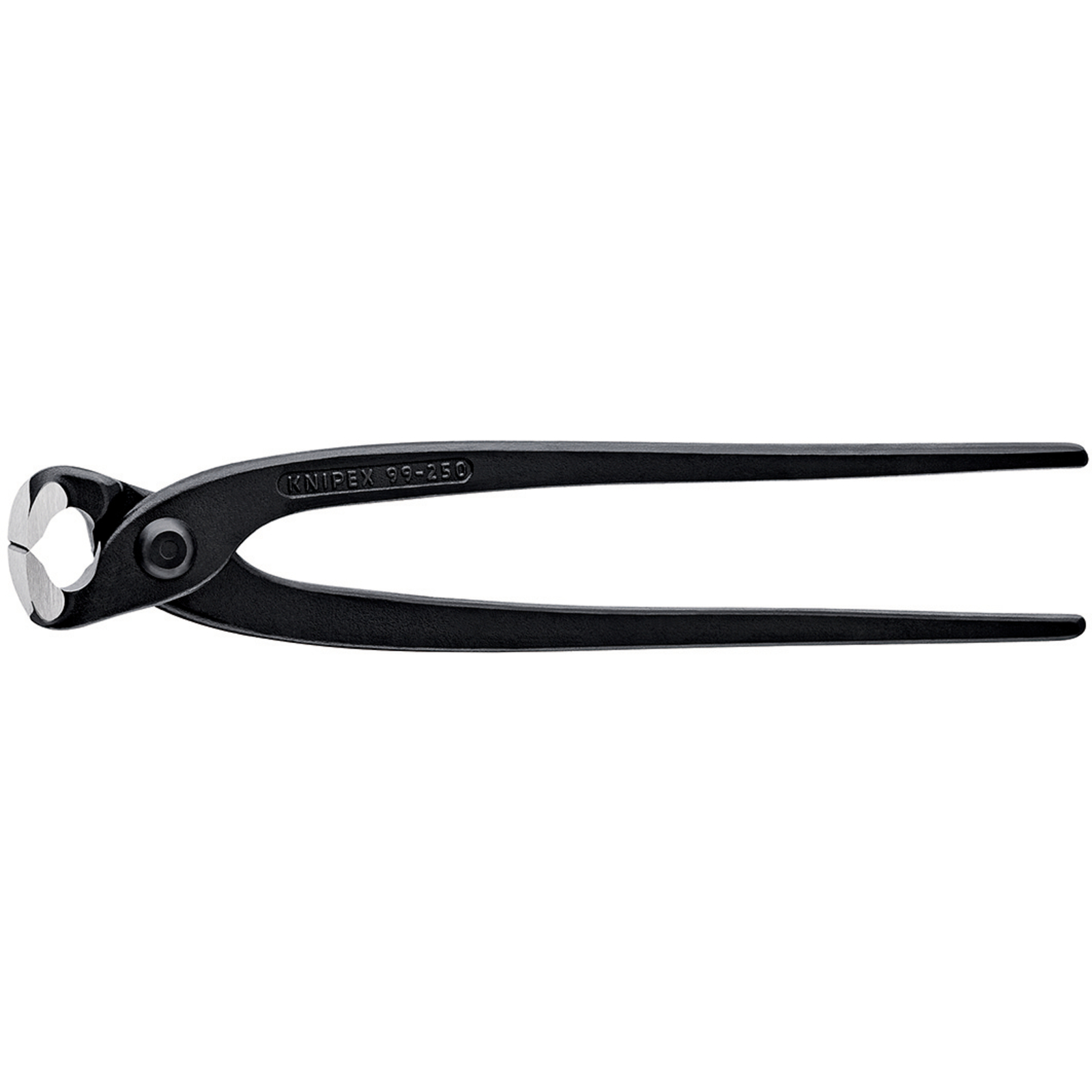Tenaille russe 250mm noire - Tête polie - Capacité de coupe 2 4mm KNIPEX - 9900250EAN