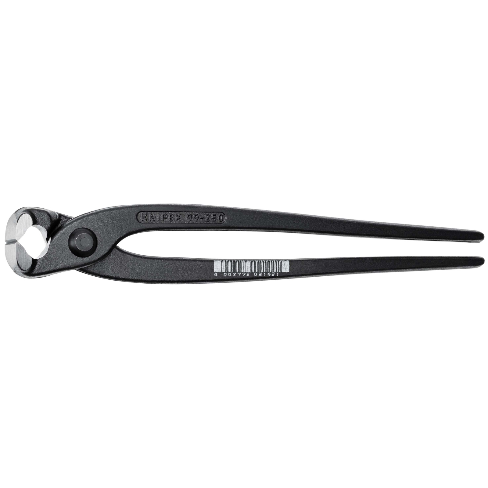 Tenaille russe 250mm noire - Ecartement réduit à 21mm entre les bras KNIPEX - 9900250S2