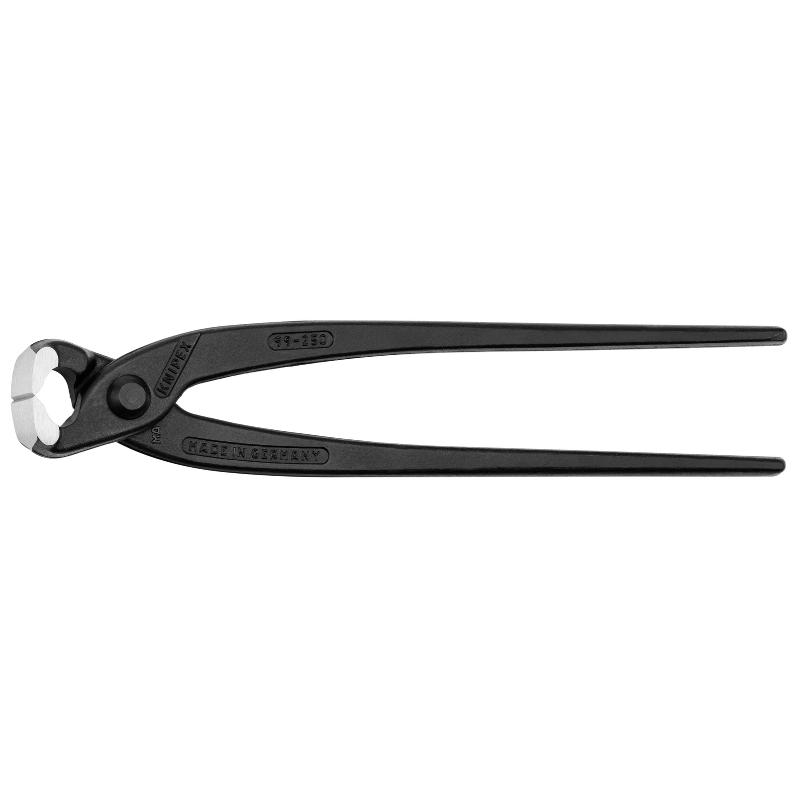 Tenaille russe 250mm noire - Tête polie - Capacité de coupe 2,4mm KNIPEX - 9900250SB