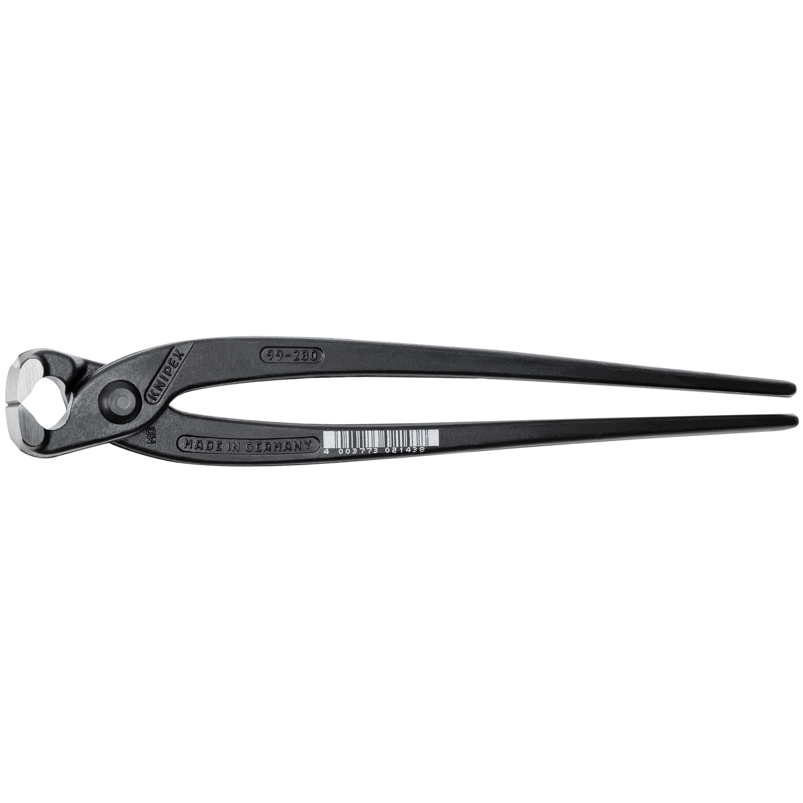 Tenaille russe 250mm noire - Ecartement réduit à 21mm entre les bras KNIPEX - 9900280S3
