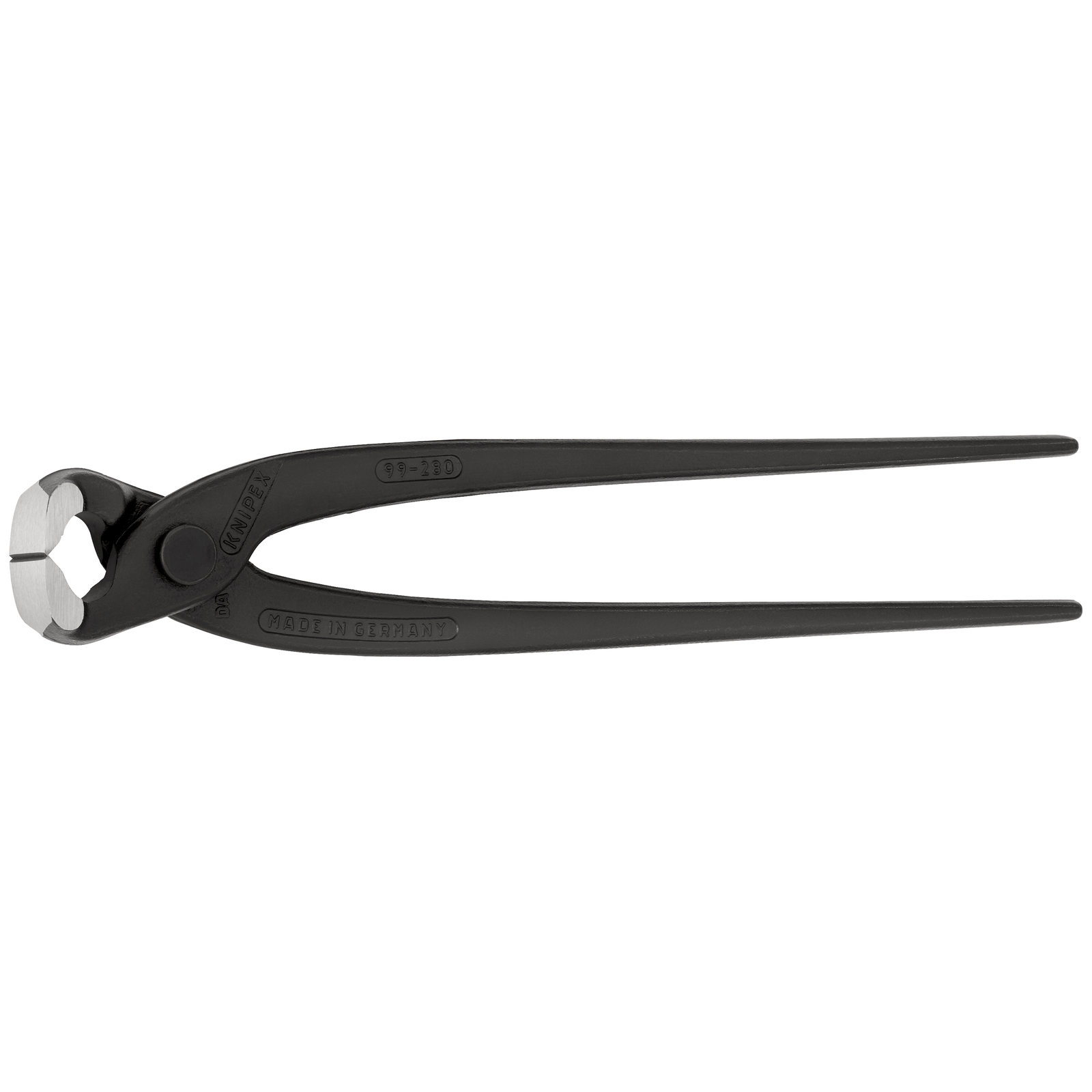 Tenaille russe 280mm noire - Tête polie - Capacité de coupe 2,8mm KNIPEX - 9900280