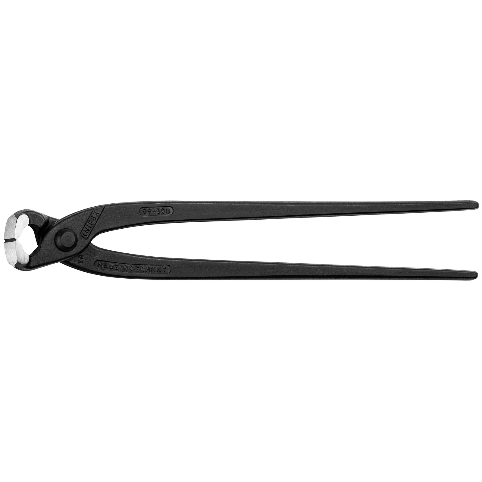 Tenaille russe 300mm noire - Tête polie - Capacité de coupe 3,1mm KNIPEX - 9900300