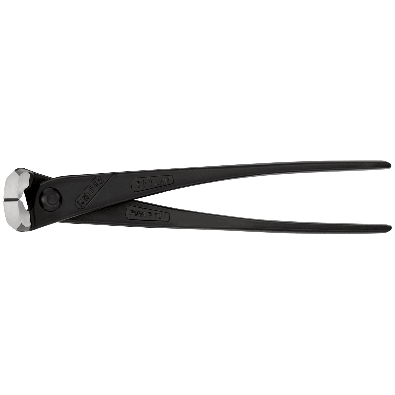 Tenaille russe 250mm démultipliée noire - Tête polie - Capacité 3,3mm KNIPEX - 9910250EAN
