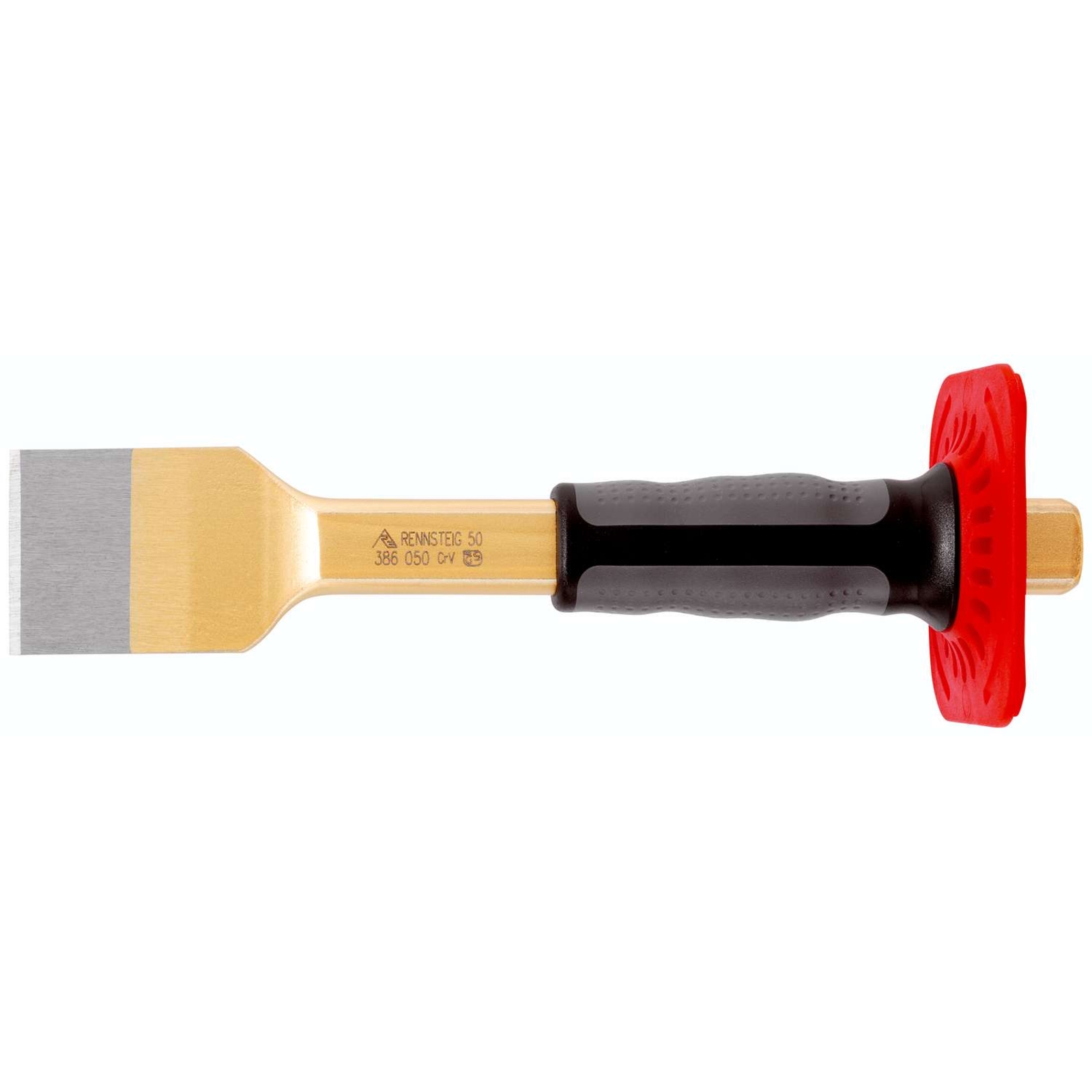Ciseau à brique avec pare-coups 80 x 250 mm verni KNIPEX - 9R3860801
