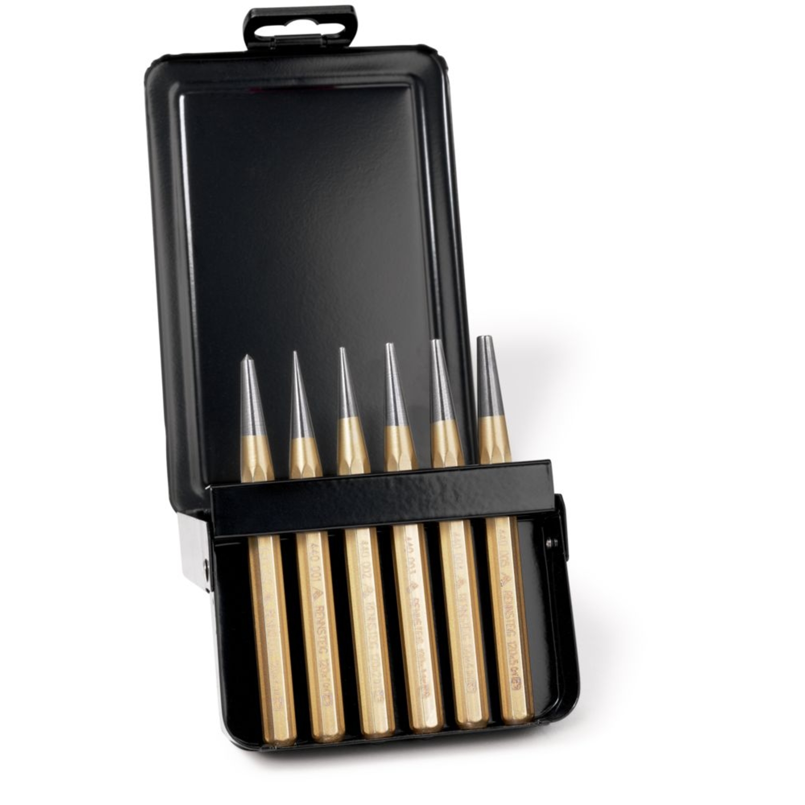 Lot de 5 chasse-pointes + 1 pointeau en cassette métal KNIPEX - 9R4241300