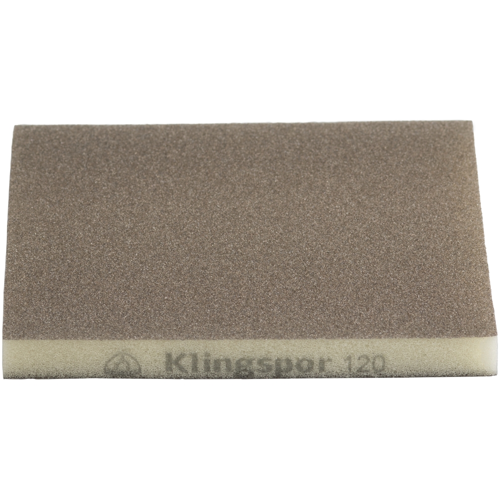 100 Cales de ponçages ES SW501 120 S 123X96X12,5 KLINGSPOR - 125281