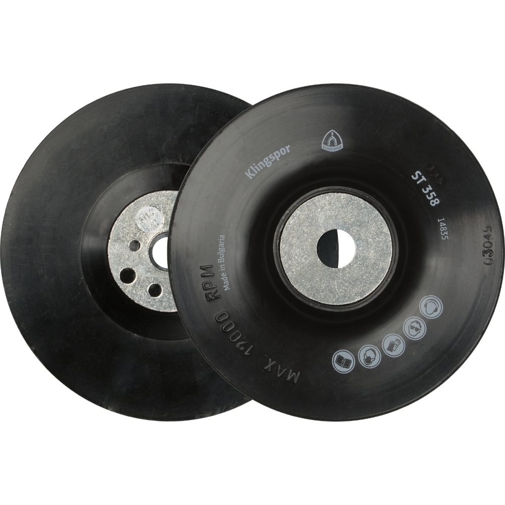 Backing pads SO ST358 125 M14 KLINGSPOR - 14835