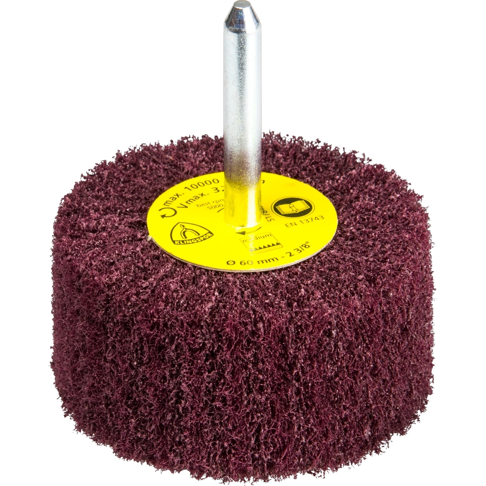 10 Roues à lamelles sur tige texture VM NFS600 VFS ME 50X30X6 KLINGSPOR - 258918