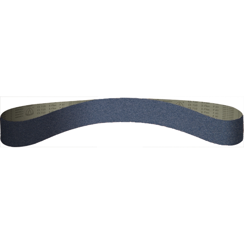 25 Bandes courtes et longues BS CS710XF 80 S F4G 13X455 KLINGSPOR - 342298