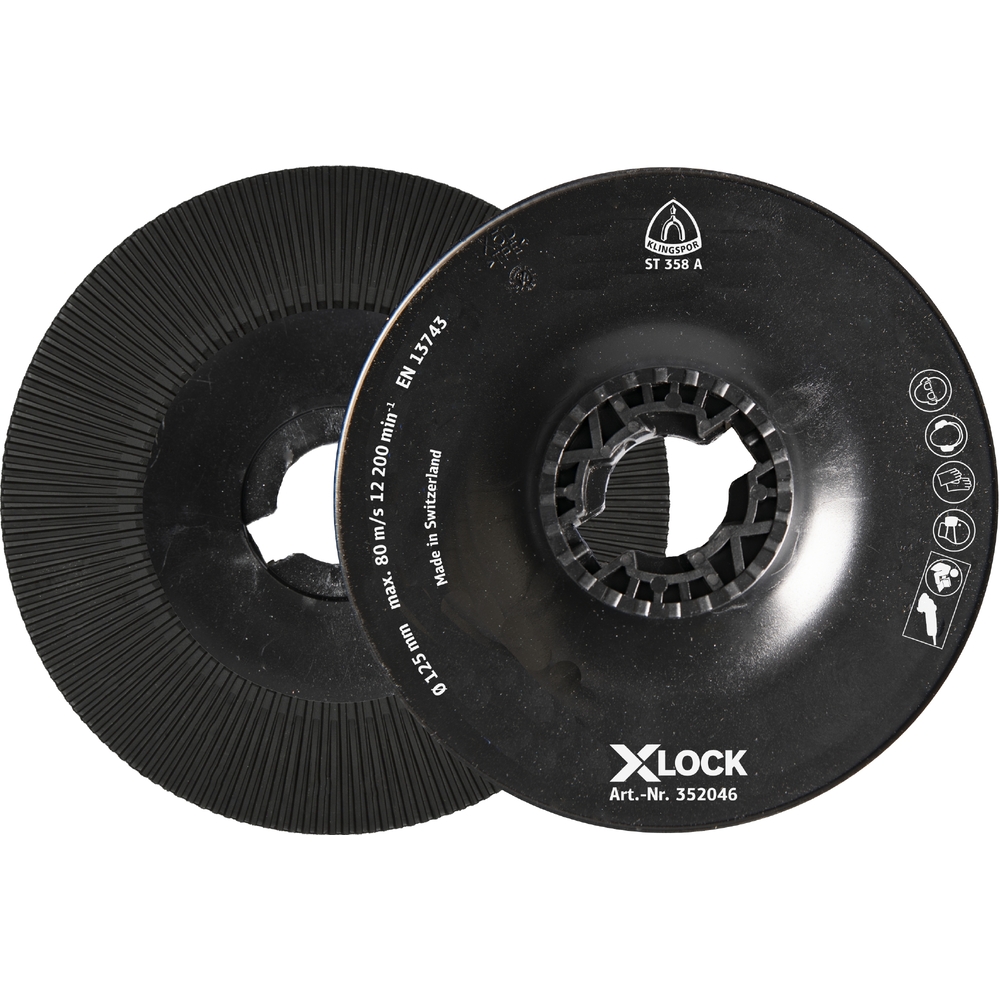 Backing pads SO ST358A S 125 X-LOCK KLINGSPOR - 352046