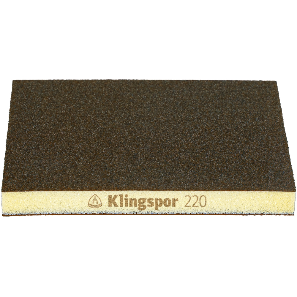 100 Cales de ponçages ES SW501TR 220 S 123X96X12,5 KLINGSPOR - 353262
