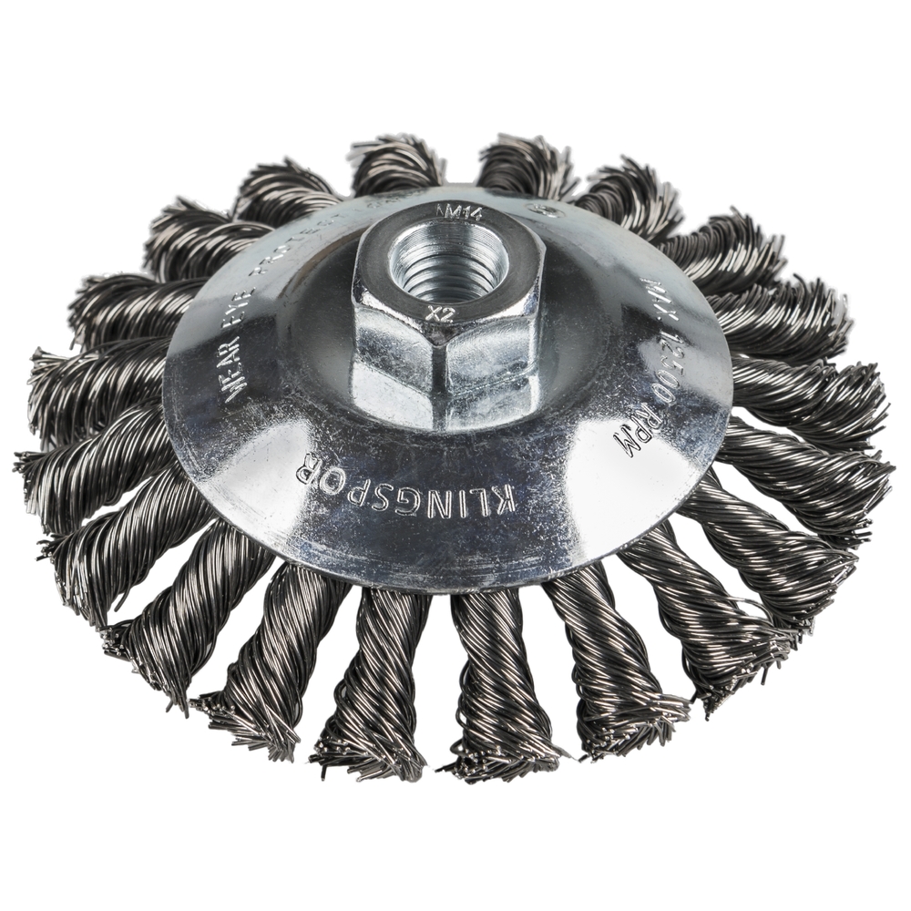 Brosses BR BK600Z S 100 M14 INOX 0,5 20 1 KLINGSPOR - 358329