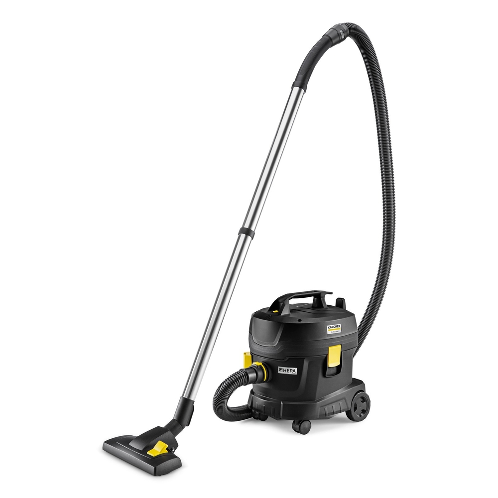 Aspirateur poussières T 11/1 Classic HEPA Re!plast tube métal + 10 m elec - KÄRCHER - 1.527-208.0