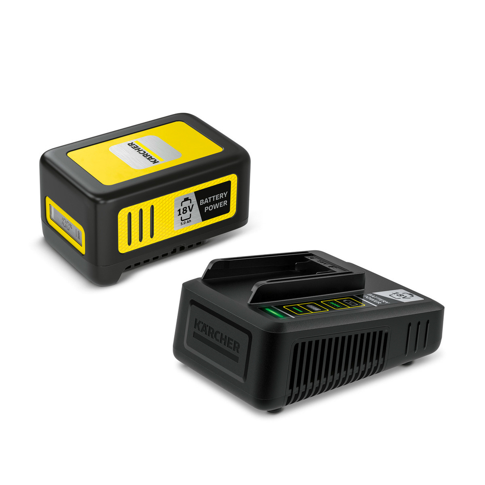 Pack Batterie POWER 18V 5Ah et chargeur rapide KÄRCHER - 2.445-063.0