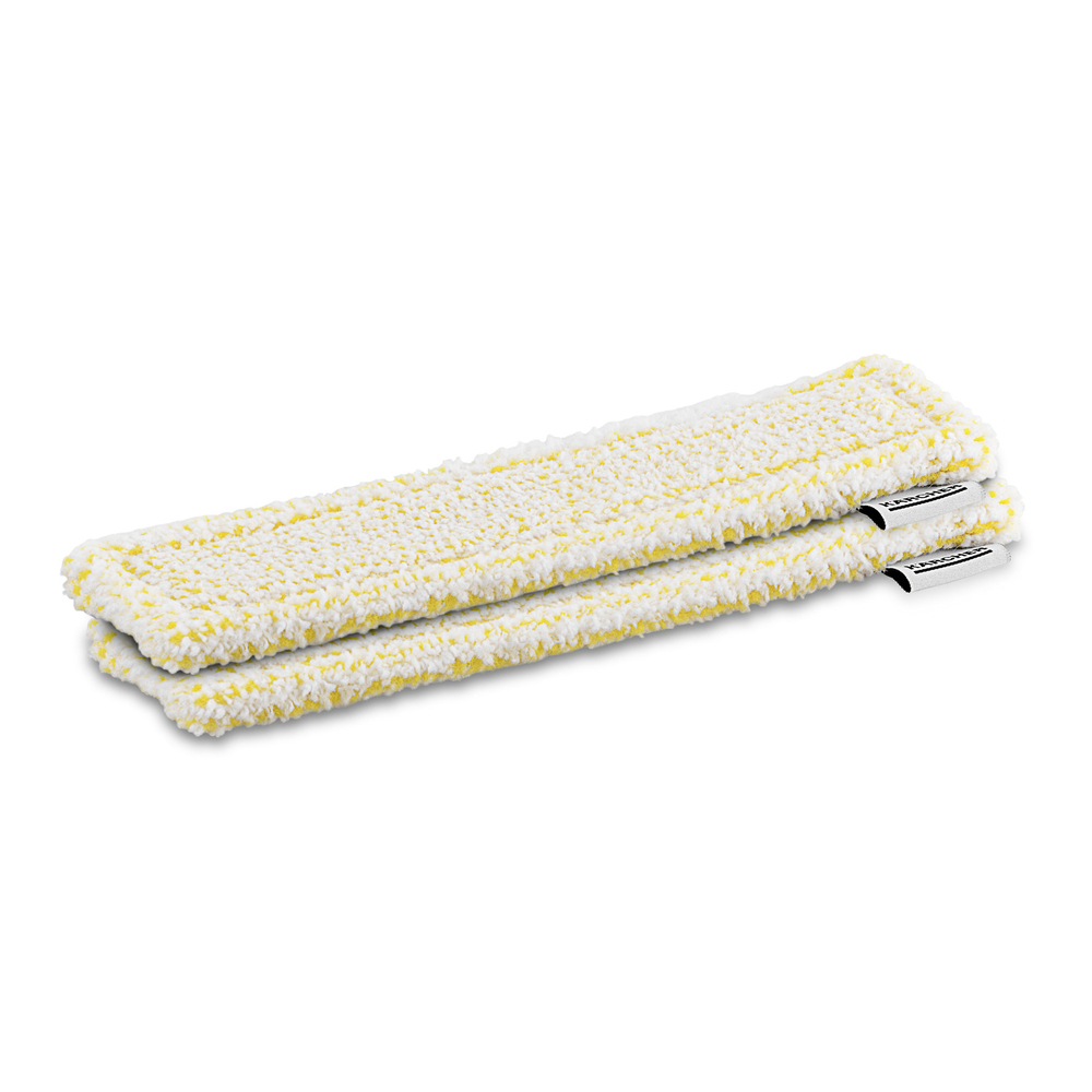 Bonnettes microfibres auto-agrippantes pour nettoyeurs à vitres KÄRCHER - 2.633-130.0