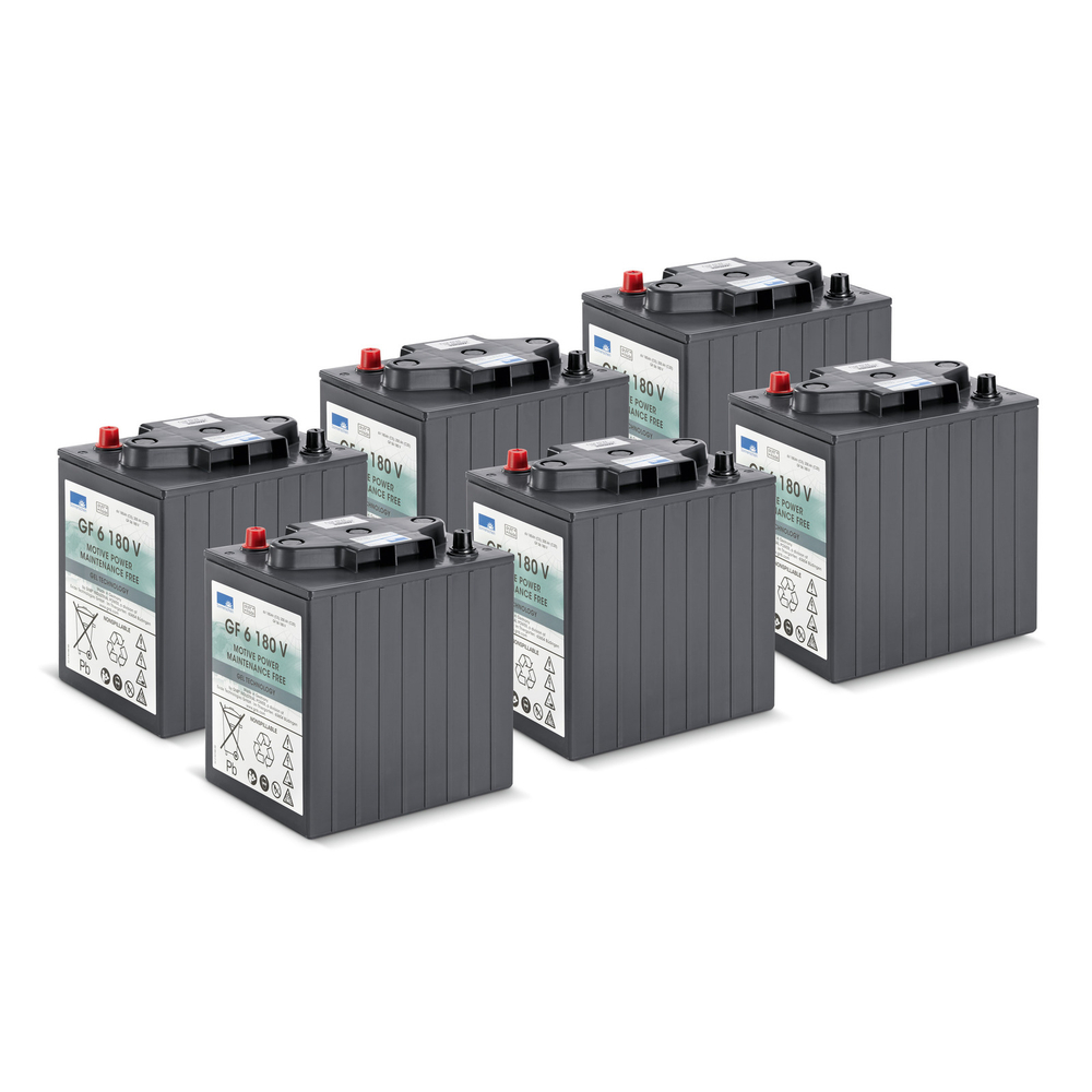 Lot de batteries Gel 6x 6V/180Ah KÄRCHER - 2.815-104.0