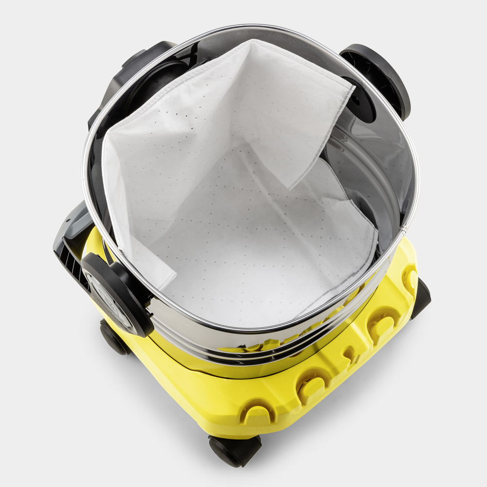 Sachet filtre ouate pour aspirateurs WD4 à WD6 par 4 KÄRCHER - 2.863-006.0